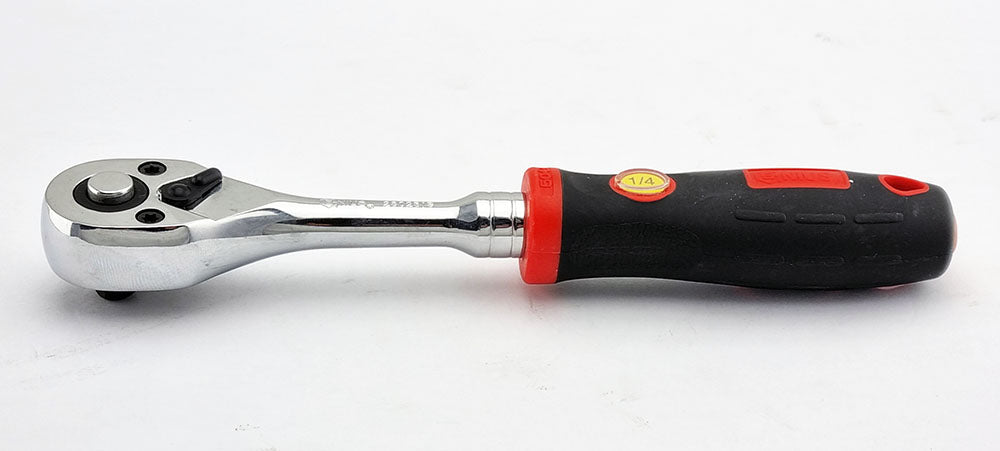 1/4" Drive Hand Ratchet - Quick Release Mechanism From Genius Tools