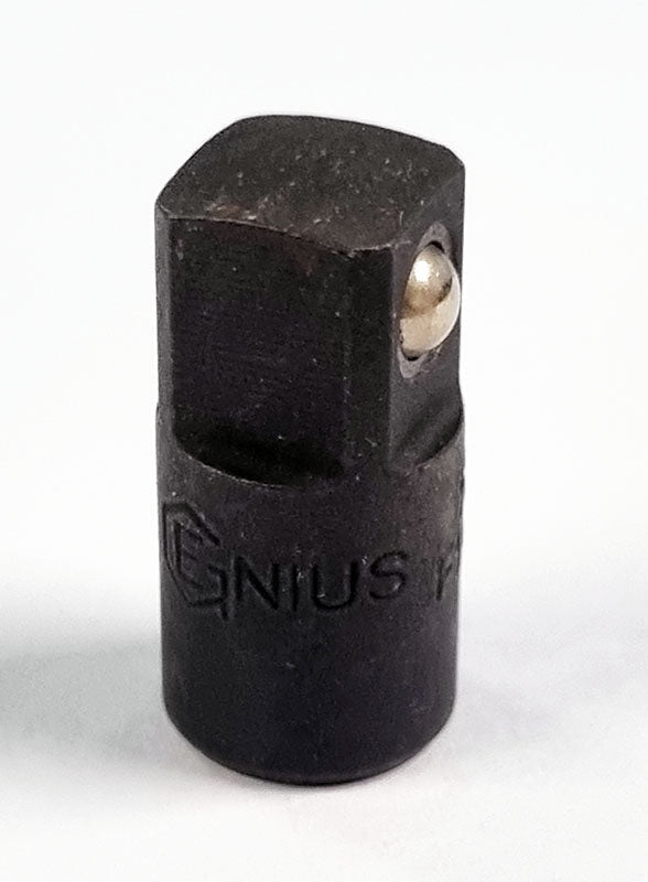 1/4" Drive Impact Socket Adaptor / Converter 1/4"F X 3/8"M From Genius Tools