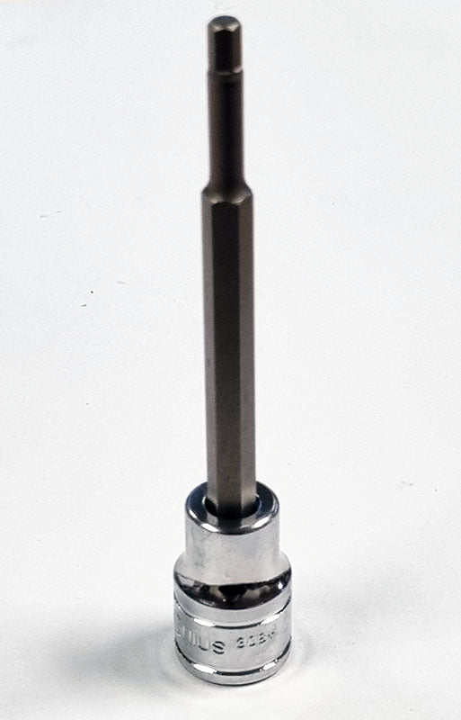3/8" Drive 4mm Long Hex / Allen Bit Socket Set 110mml From Genius Tools