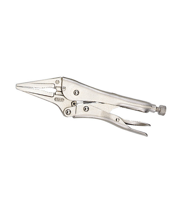 Long Nose Locking Pliers With Wire Cutter 6" Genius Tools 531306Ln