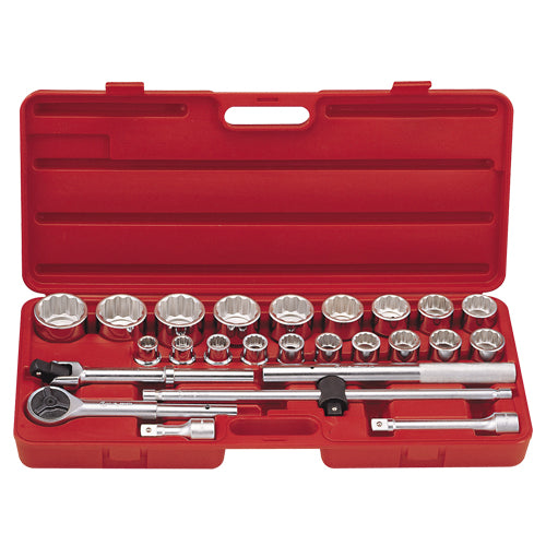 3/4" SOCKET & ACCESSORY SET GENIUS TOOLS TW-625M