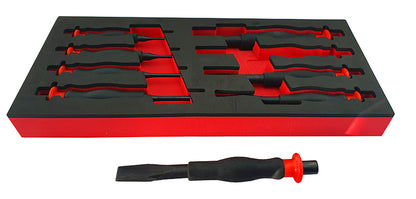 8 PIECE HEAVY DUTY PUNCH & CHISEL SET FROM BRITOOL HALLMARK