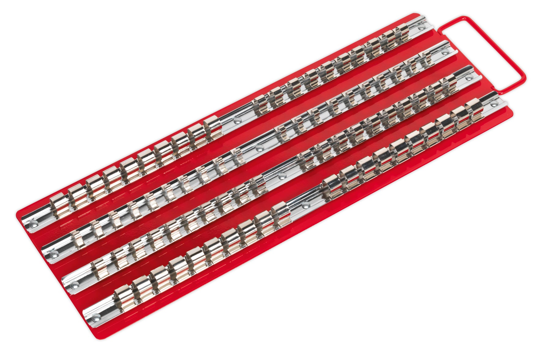 Chrome Socket Racks SOCKET TRAY RACK FOR 1/4, 3/8 AND 1/2