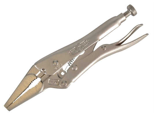 ORIGINAL LONG NOSE 6LN LOCKING PLIERS WITH WIRE CUTTER 6" FROM IRWIN VISE GRIP