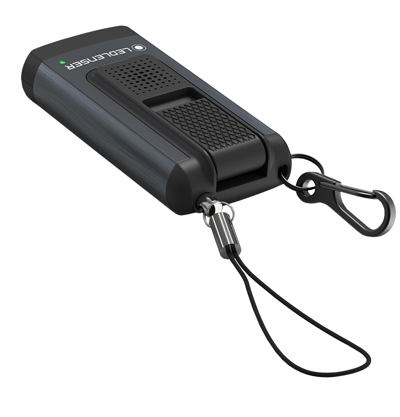 Rechargeable Keyring Torch (400 Lumens) + Rape Alarm From Ledlenser
