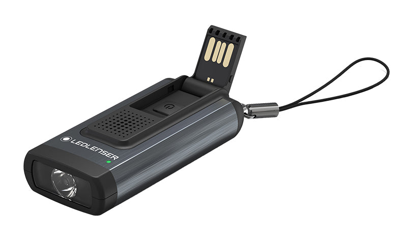 Rechargeable Keyring Torch (400 Lumens) + Rape Alarm From Ledlenser