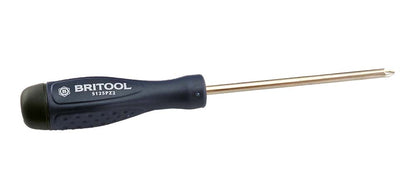Britool 3pc Pozidriv Blade Screwdrivers PZ0, PZ1, PZ2
