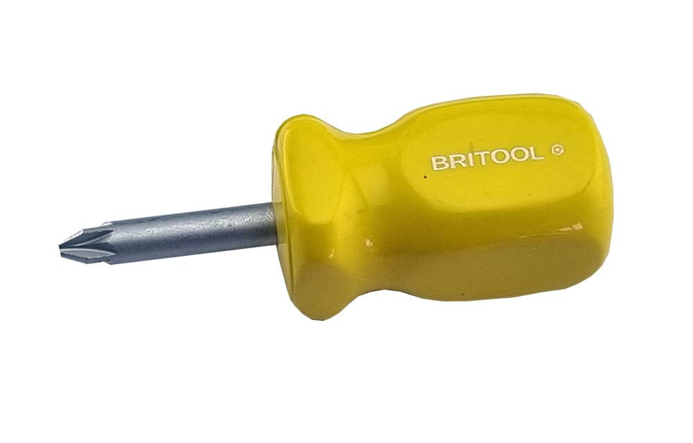 BRITOOL POZIDRIV SCREWDRIVER PZ2 X 30MM BLADE