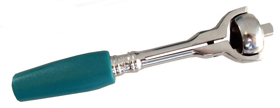 1/4" DRIVE SWIVEL HEAD RATCHET BRITOOL HALLMARK - GREEN HANDLE