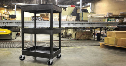 Luxor USA Multipurpose 3 Tier Utility Cart